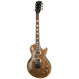 Gibson Custom Les Paul Axcess Standard Figured Top Floyd Rose Elektro Gitar (DC Rust)
