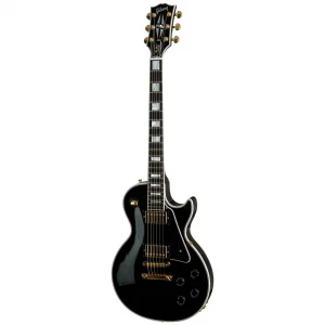 Gibson Custom Les Paul Custom Elektro Gitar (Ebony)