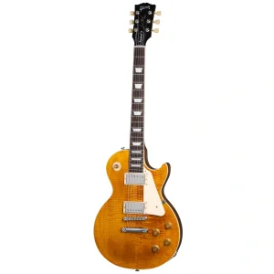 Gibson Les Paul Standard 50s Figured Top Elektro Gitar (Honey Amber)