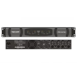 Gold Audio PRO-D4750 4x750W/4-ohm Power Amfi D-Class
