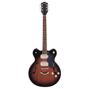 Gretsch G2622-P90 Streamliner Center Block Double-Cut P90 w/V-Stoptail Laurel Klavye Havana Burst Elektro Gitar