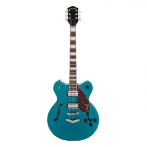 Gretsch G2622 Streamliner Center Block Double-Cut V-Stoptail BT-2S Pickups Laurel Klavye Ocean Turquoise Elektro Gitar