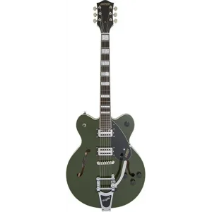 Gretsch G2622T Streamliner Center Block with Bigsby Laurel Klavye BroadTron BT-2S Pickups Torino Green Elektro Gitar