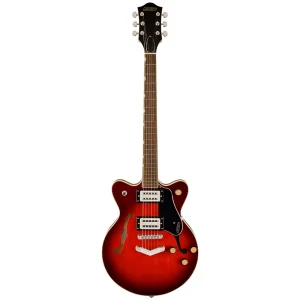 Gretsch G2655 Streamliner CB JR DC Claret Burst Elektro Gitar