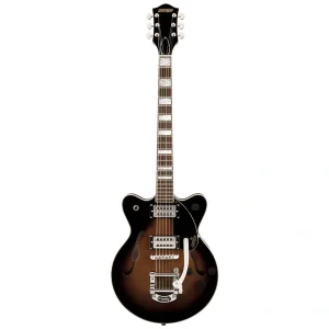 Gretsch G2655T Streamliner Center Block Jr. with Bigsby Laurel Klavye BroadTron BT-2S Pickups Stirling Green Brownstone Maple Elektro Gitar