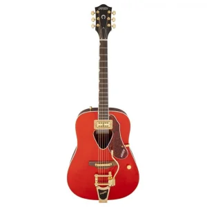 Gretsch G5034TFT Rancher FideliTron Manyetik Bisgby Tailpiece Savannah Sunset Elektro Akustik Gitar