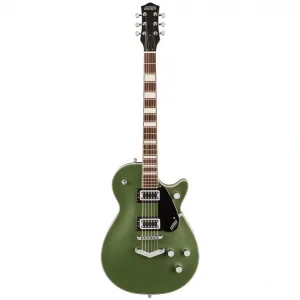 Gretsch G5220 Electromatic Jet BT Single-Cut V-Stoptail Laurel Klavye Olive Metallic Elektro Gitar