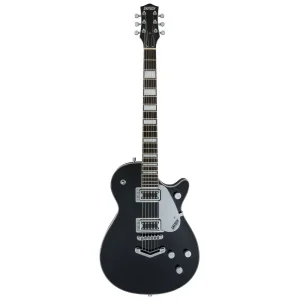 Gretsch G5220 Electromatic Jet Siyah Ceviz Klavye BroadTron Manyetikler V Stoptail Black Elektro Gitar
