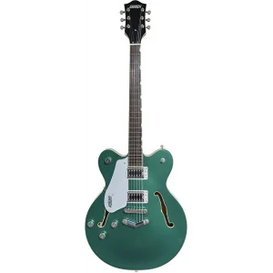 Gretsch G5622LH Electromatic Center Block Double-Cut V Stoptail Laurel Klavye Georgia Green Solak Elektro Gitar