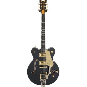 Gretsch G6636T Players Edition Falcon Center Block  Filtertron Manyetik Siyah Elektro Gitar