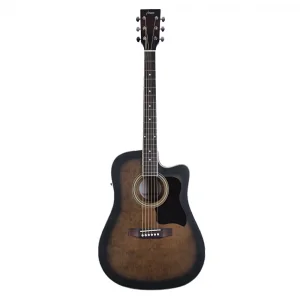 HAZE F-650/DVS CEQ Elektro Akustik Gitar