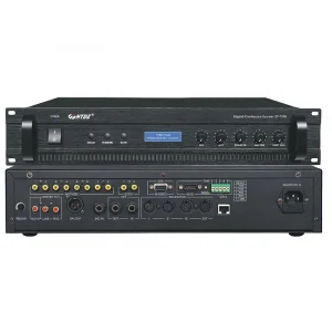 HTDZ HT-7300 Dijital Konferans Merkez Ünite, Konferans + Video Takip + Oylama