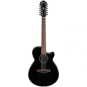 IBANEZ AEG5012-BKH 12 Telli Elektro Akustik Gitar