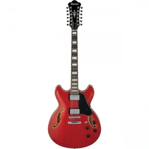 Ibanez AS7312-TCD Artcore Serisi Semi Hollow Body Transparent Cherry Red Rosewood Klavye Elektro Gitar
