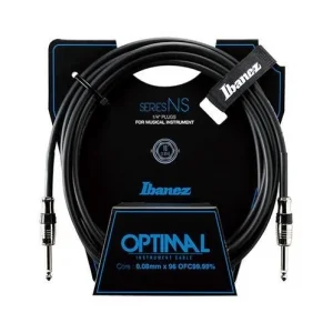 IBANEZ NS10 Gitar Kablosu 10ft / Düz - Düz Jak