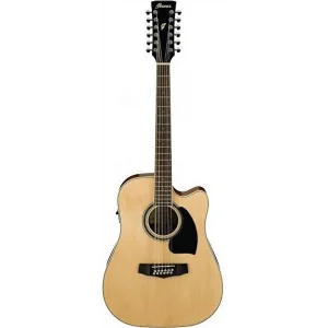 IBANEZ PF1512ECE-NT Elektro Akustik Gitar