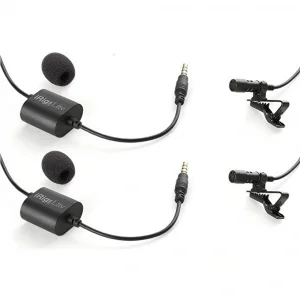 IK Multimedia iRig Mic Lav 2 Pack Lavalier / Lapel / Clip-On Mikrofon (iOS &  Android). 2li Paket