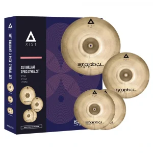 İSTANBUL AGOP IXBS3 - Xist Brilliant 3lü Zil Seti