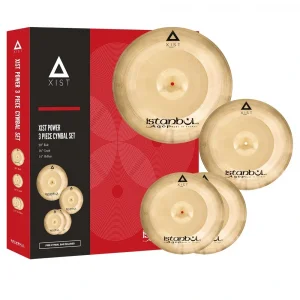 İSTANBUL AGOP IXPWS3 - Xist Power 3lü Zil Seti (14/16/20)