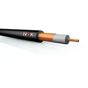 IVOX RG 6/6 PE 75 Ohm Koaksiyel Kablo (100mt-Rulo)