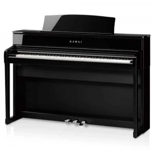 KAWAI CA701EP Parlak Siyah Dijital Duvar Piyanosu (Tabure &  Kulaklık Hediyeli)