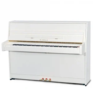 KAWAI K-15E WH/P Parlak Beyaz 110 CM Duvar Piyanosu