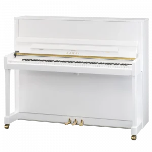 KAWAI K-300 WH/P  122 CM Parlak Beyaz Duvar Piyanosu