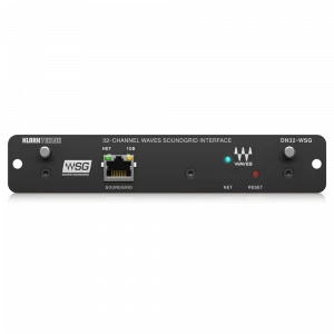 Klark Teknik DN32-WSG Genişleme Kartı 32-Kanal Düşük Gecikmeli AoIP in WAVES SoundGrid Networks