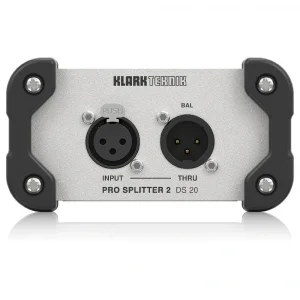 Klark Teknik DS-20 Pasif Sinyal Splitter 1-Giriş/2-Çıkış