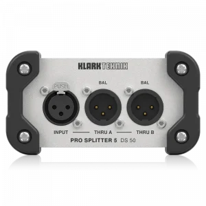 Klark Teknik DS-50 Pasif 1-Giriş/5-Çıkış Sinyal Splitter (Geniş Dinamik Aralık)