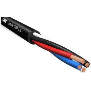 Klotz LSC440YS.100 4x4mm. Twinax Hoparlör Kablosu (100mt-Rulo)