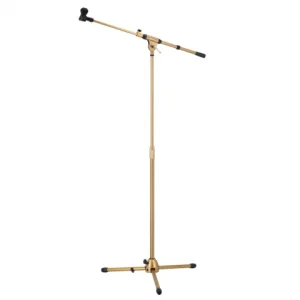 K.Meister BS-101 GOLD Pro High End Akrobat Mikrofon Sehpası, Çevirmeli, 4.7 Kg