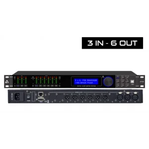 K.Meister DP-36 3x6 3 Giriş / 6 Çıkış Dijital DSP Processor