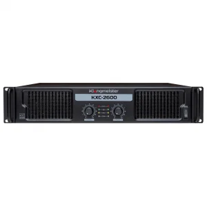 K.Meister KXC-2600 Power Amfi 2x600W/4-ohm 100V