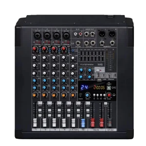 K.Meister M-6FX 6 Kanal Dec Mikser, BT/USB/REC