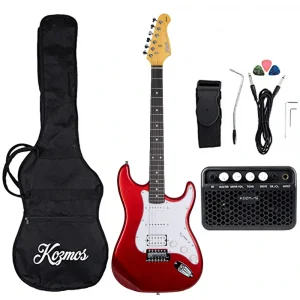 KOZMOS KGP-202HSS-RD Elektro Gitar Paketi (Red)