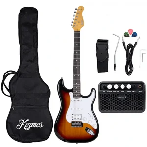 KOZMOS KGP-202HSS-SB Elektro Gitar Paketi (Sunburst)
