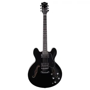 Kozmos KHB-JZ1000-BK Hollow Body Siyah Elektro Gitar