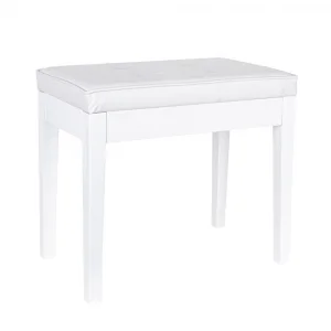 KOZMOS KPB-014-WHP Parlak Beyaz Piyano Taburesi