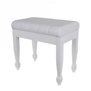 KOZMOS KPB-015-WHP / Beyaz Piyano Taburesi