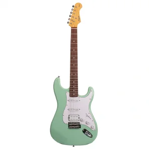 KOZMOS KST-BSWHSS-GRWN-SFG Elektro Gitar