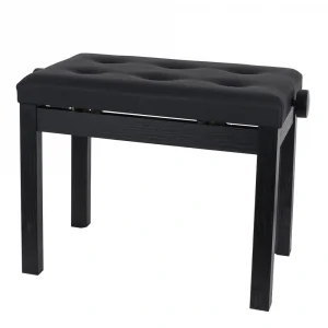 KOZMOS P-310-BK Ayarlı Piyano Taburesi - Siyah