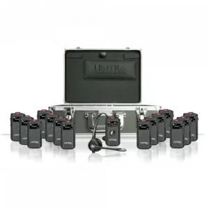 ListenTALK D16 Çift yönlü Tur Rehber Sistemi Seti | 16xLK1 | Herkes Konuşabilir