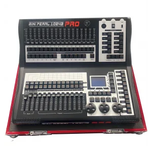 LOTUS MINI PEARL 1024B PRO King Kong Işık Kontrol Mikseri, 1024-kanal, Case ile