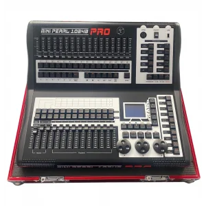 LOTUS MINI PEARL 1024B PRO King Kong Işık Kontrol Mikseri, 1024-kanal, Case ile