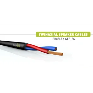 Maxon MxT-225 2x2,5 Twinax Hoparlör Kablosu, (100mt-Rulo)