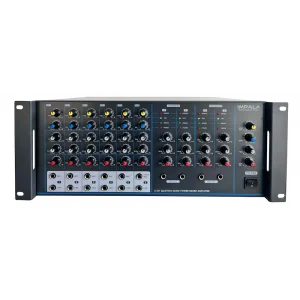 METEOR IMPALA 4400T USB Mixer-Amplifier 4x400W/100V, 6 Mic/Line