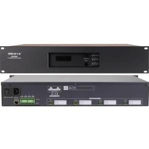 Mikafon DP4500 Power Amfi 4x250W/100V | Yönetilebilir Network IP