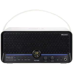 Mooer F40iLI/SWH Şarjlı 40W Stereo Akıllı Gitar Amfisi Snowfall White