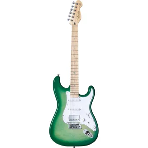 Mooer MSC30ProLGR Elektro Gitar (Lemon Green)